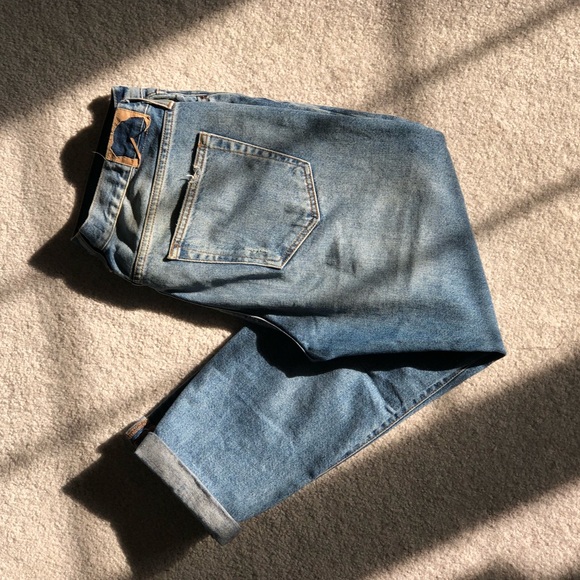 ZARA High Waisted Button Up Jeans - Picture 6 of 11